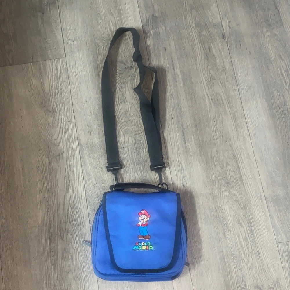 Nintendo Super Mario Blue travel case